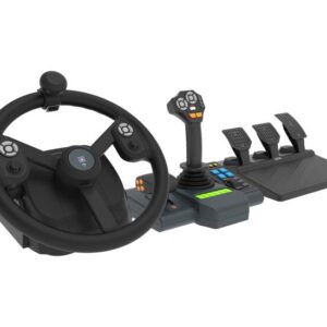 HORI Farming Vehicle Control System - hjul, pedaler og kontrolpanelenhedssæt - kablet