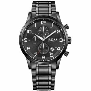 HUGO BOSS Aeroliner Black Steel Herreur HB1513180
