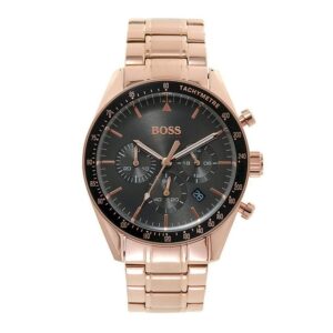 HUGO BOSS Black Trophy Rosegold Herreur HB1513632