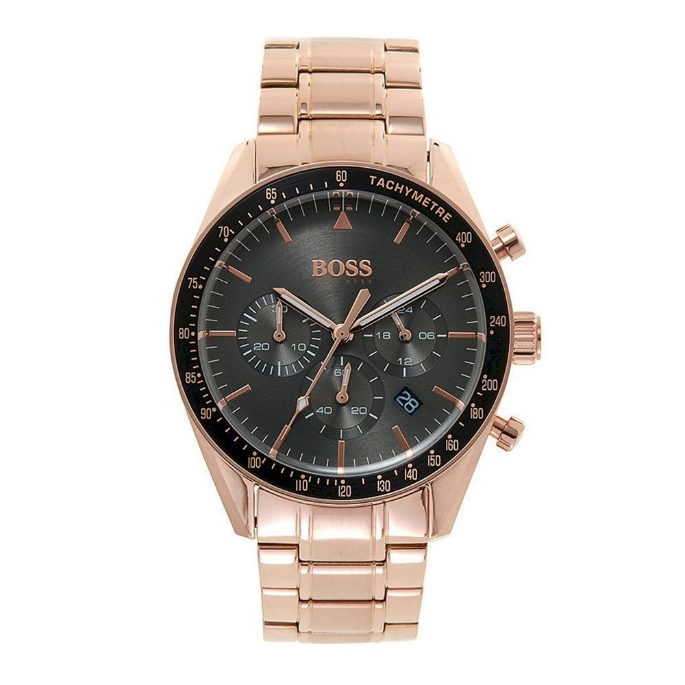 HUGO BOSS Black Trophy Rosegold Herreur HB1513632