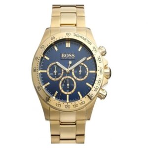 HUGO BOSS Ikon Chronograph Gold Blue Herreur HB1513340