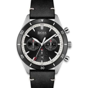 HUGO BOSS Santiago Black Leather Herreur HB1513864