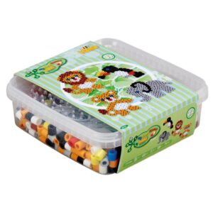 Hama Bead Set Maxi - Wild Animals 600 pcs