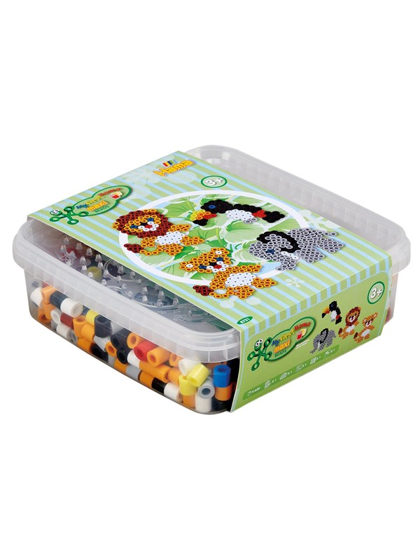 Hama Bead Set Maxi - Wild Animals 600 pcs