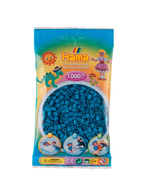 Hama Beads - Blue 1000 pcs
