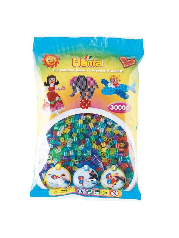 Hama Beads Glittermix 3000 pcs
