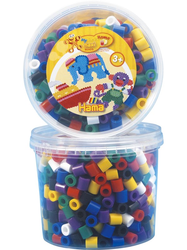 Hama Beads Maxi in tub 600 pcs