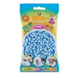 Hama Beads - Pastel Ice Blue 1000 pcs
