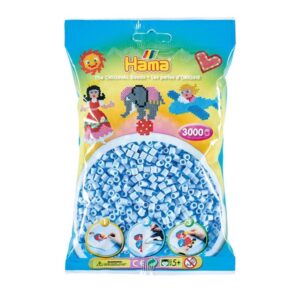 Hama Beads - Pastel Ice Blue 3000 pcs