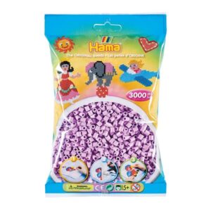 Hama Beads - Pastel Purple 3000 pcs