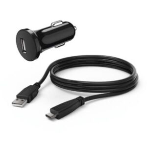 Hama Car Charger with USB-C Cable for Nintendo Switch - Black