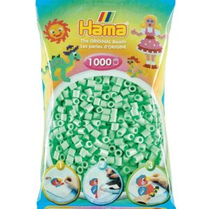 Hama Iron on Beads - Pastel Mint 1000 pcs