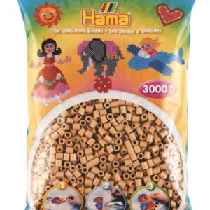Hama Ironing Beads - Yellow-brown 3000 pcs