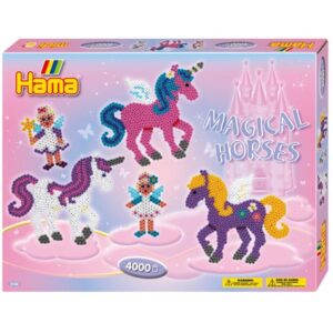 Hama Ironing beads set-Magical Horses 4000 pcs