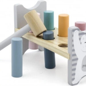 Hammerbræt Til Børn - 6 Pinde - Træ - Viga