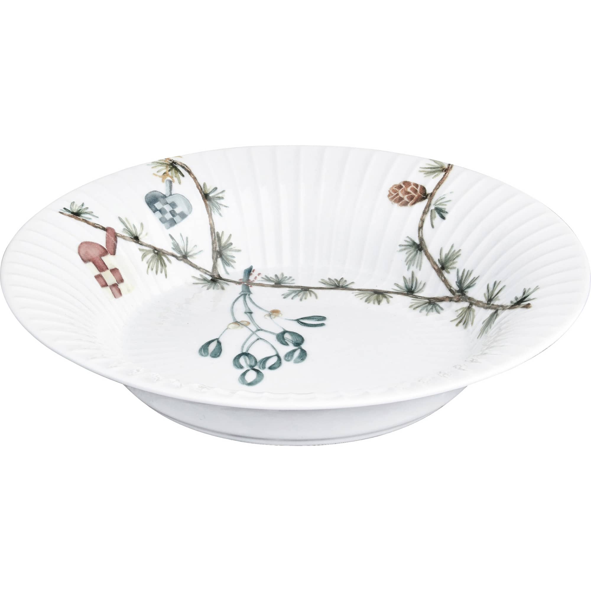 Hammershøi dyb juletallerken - 21 cm