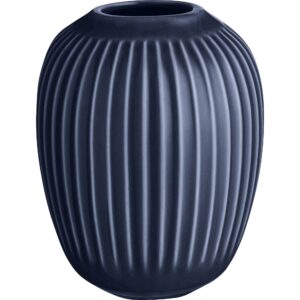 Hammershøi vase, 10 cm - indigoblå