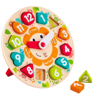 Hape Aktivitetslegetøj - Chunky Clock Puzzle