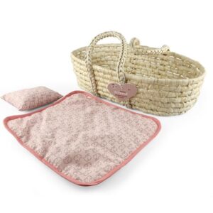 Happy Friend Wicker Moses Basket