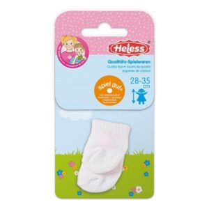Heless Doll socks White/blue 28-35 cm - Assorted