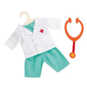 Heless Dolls Doctor's Outfit with Stethoscope 28-35 cm