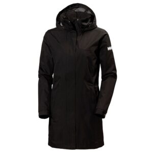 Helly Hansen Aden Long, regnfrakke, dame, sort