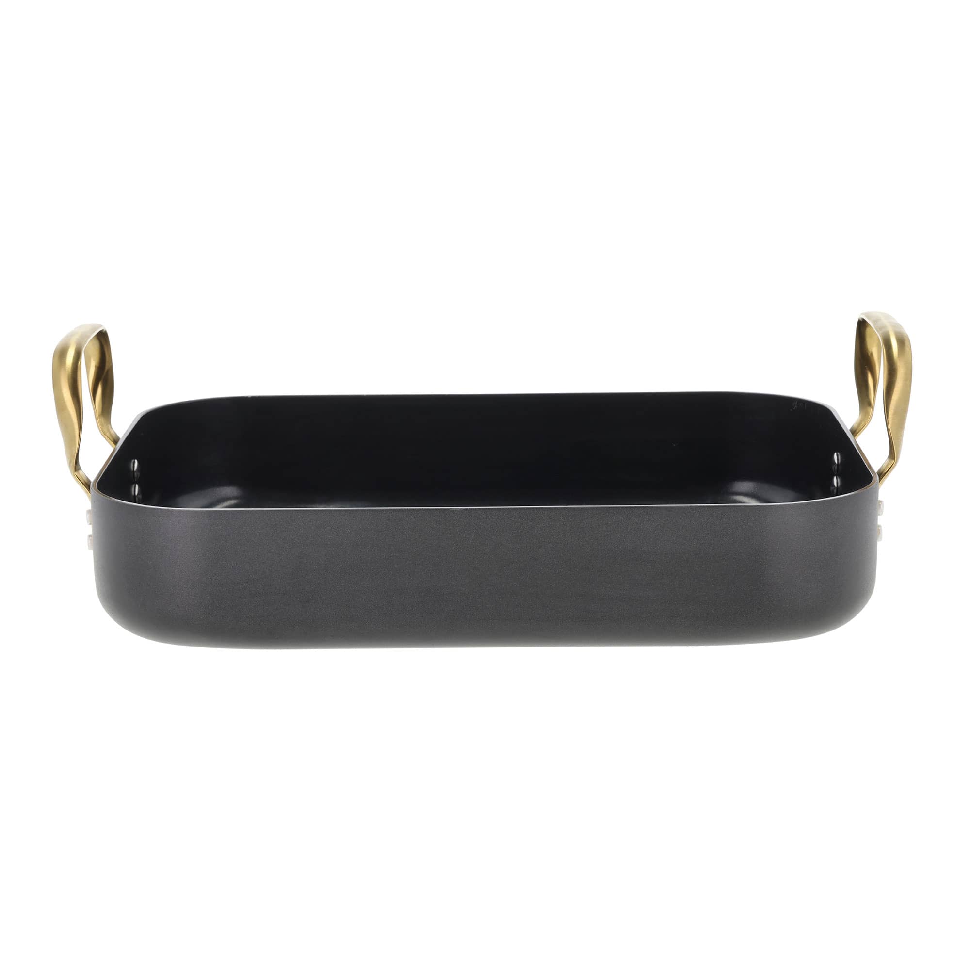 Holm Brasserie bageform 34 x 26 x 8 cm, sort