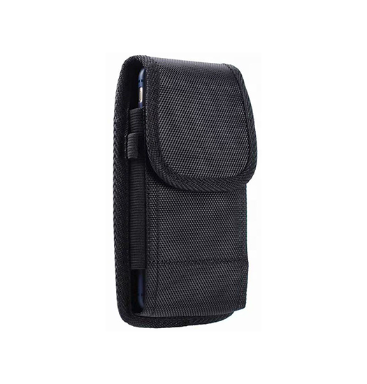 Huawei Mate 30 Lite - SafeOne™ Nylon Bæltetaske / Etui - Sort