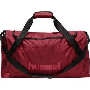 Hummel Core Sportstaske - Medium, mørkerød