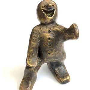 Humørsprederen - til den livsglade - ægte bronze