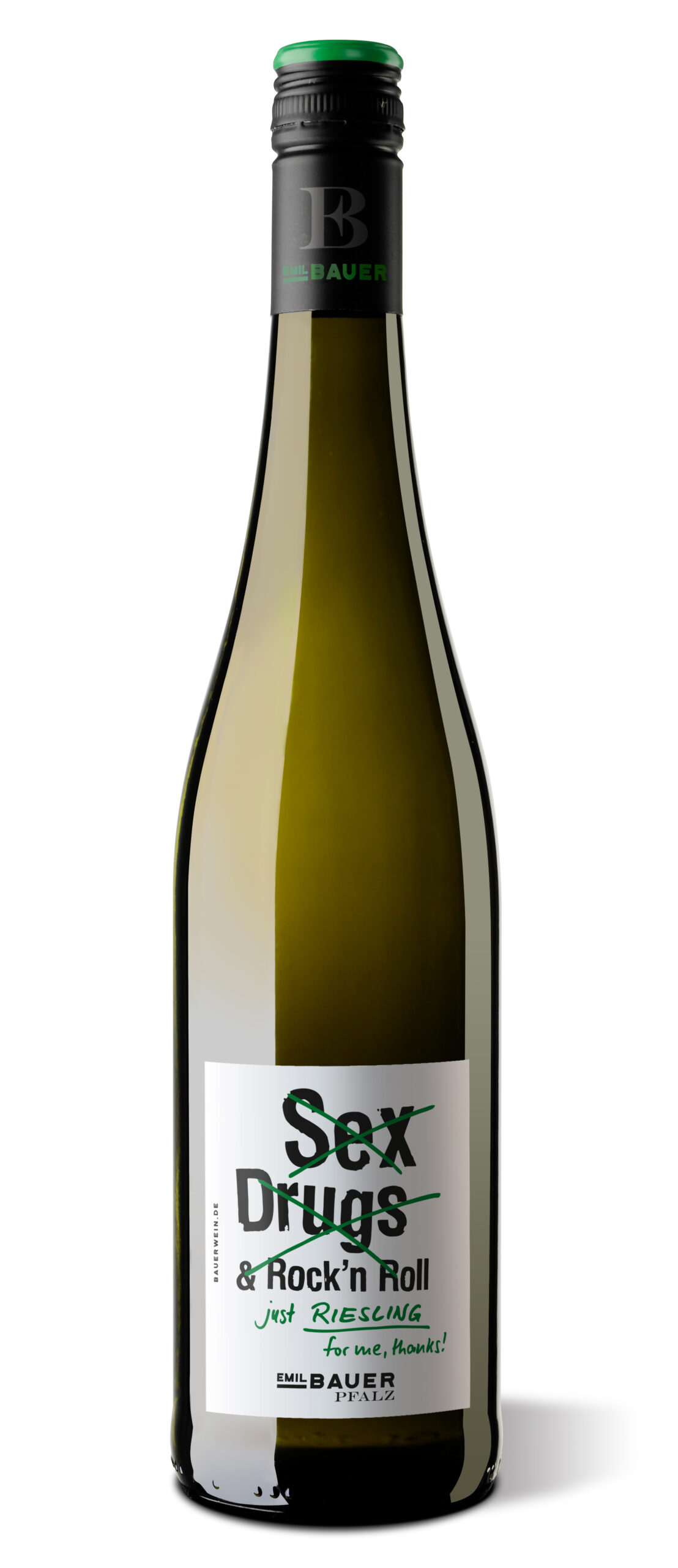 Hvidvin Tyskland - Sex drugs & rock 'n roll - Riesling 12,5%.