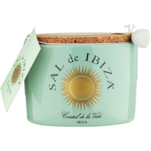 IBIZA Fleur De Sel, naturligt salt i en keramikkrukke