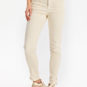 IN FRONT Alvilda Jeans, Farve: Eggshell, Størrelse: 38, Dame