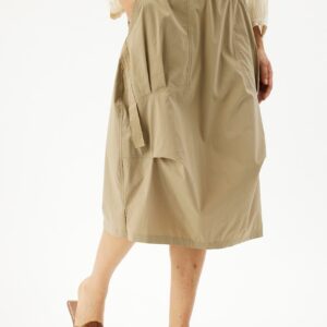 IN FRONT Gianna Nederdel, Farve: Sand, Størrelse: L, Dame