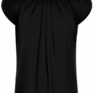 IN FRONT Grazia Bluse, Farve: Black, Størrelse: L, Dame