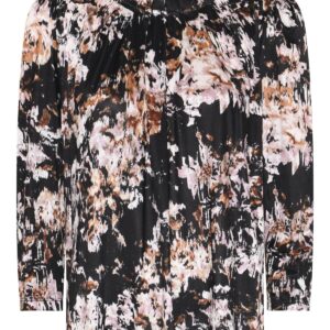 IN FRONT Grazia Bluse, Farve: Multicolour, Størrelse: L, Dame
