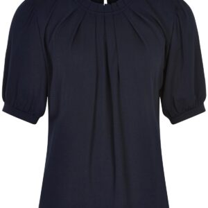 IN FRONT Grazia Bluse, Farve: Navy, Størrelse: L, Dame