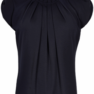 IN FRONT Grazia Bluse, Farve: Navy, Størrelse: L, Dame