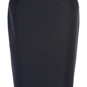 IN FRONT Gyta Nederdel - N, Farve: Night Blue, Størrelse: 38, Dame