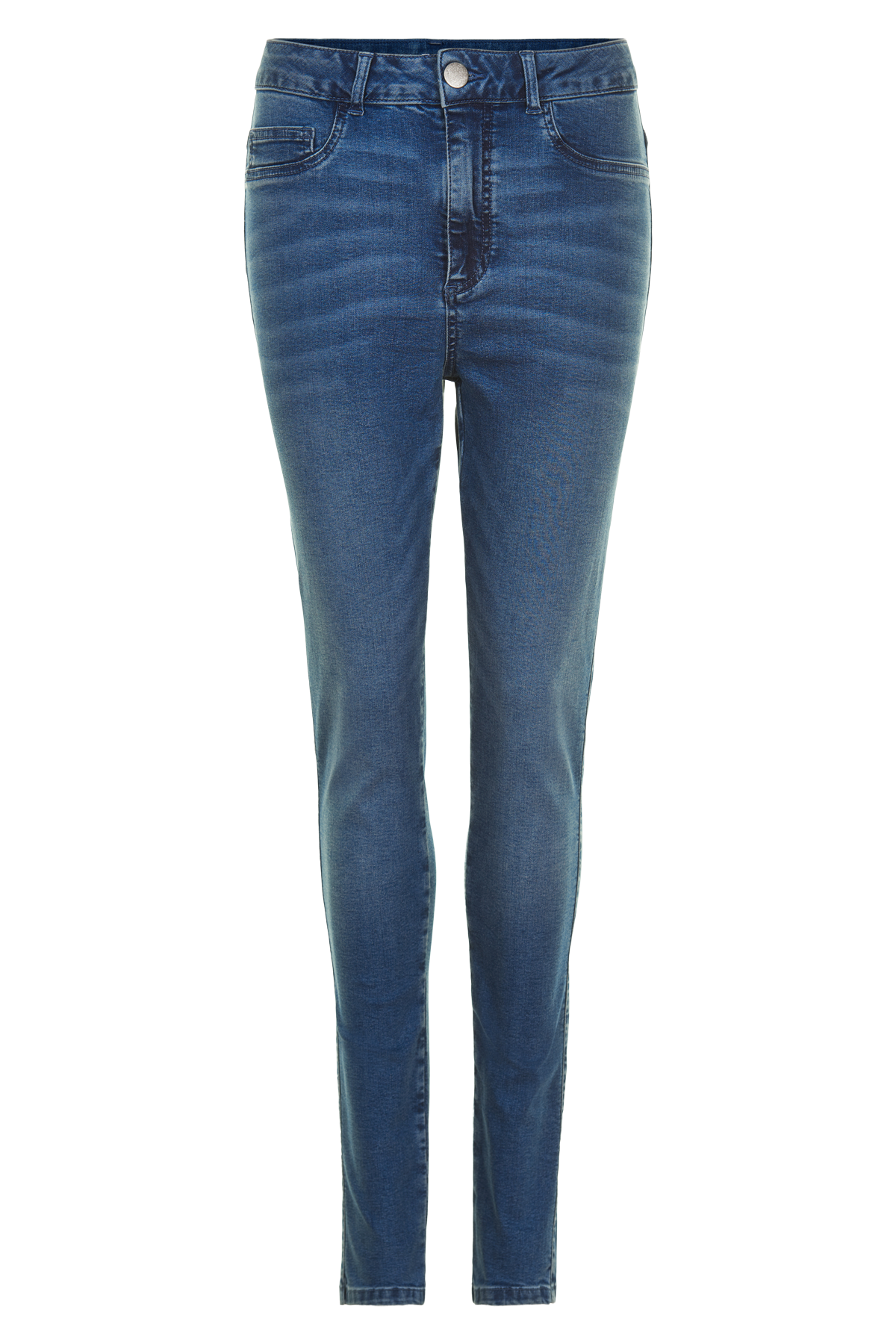 IN FRONT Lezbeth Denim Leggings, Farve: Denim Blue, Størrelse: 38, Dame