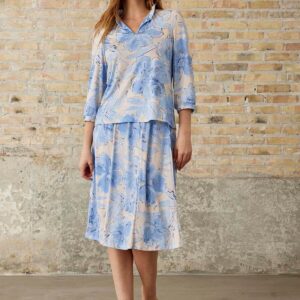 IN FRONT May Bluse, Farve: Light Blue, Størrelse: L, Dame