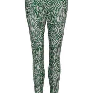 IN FRONT Mesh Leggin, Farve: Green, Størrelse: L, Dame