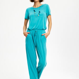 IN FRONT Nina Bukser, Farve: Aqua Green, Størrelse: L, Dame