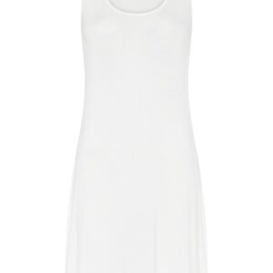 IN FRONT Slip Tank Kjole, Farve: White, Størrelse: L, Dame