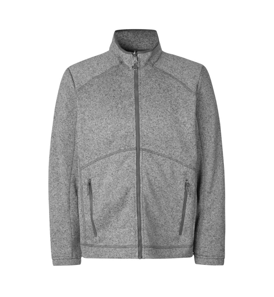 Id Fleece Jakke 0847 Grafit Melange-large