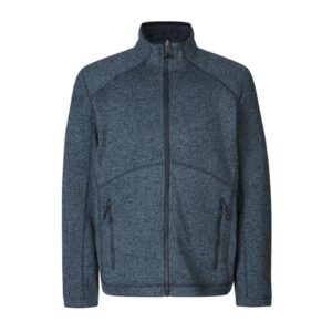 Id Fleece Jakke 0847 Navy Melange-large