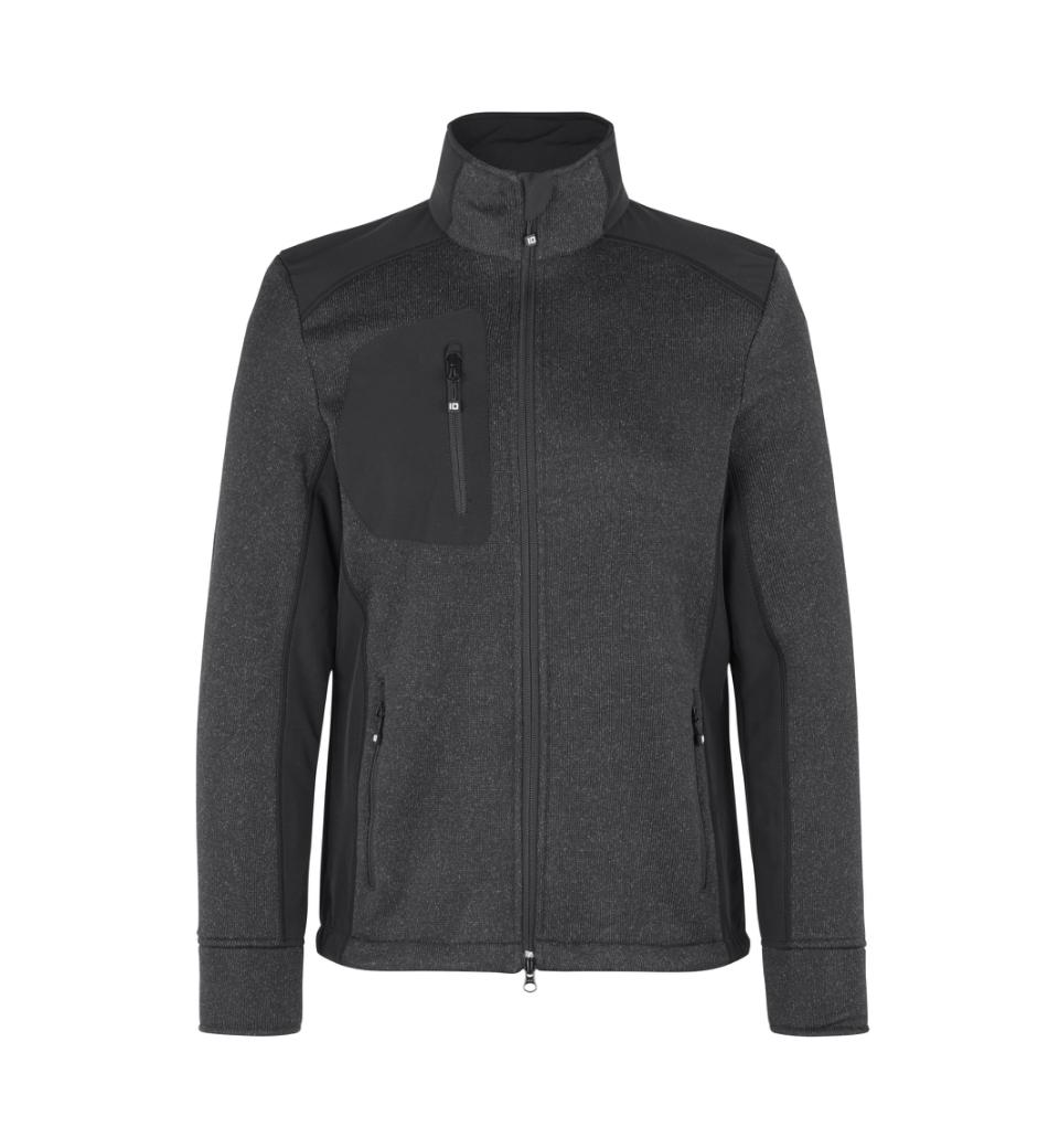 Id Fleece Jakke 0850 Grafit Melange-large