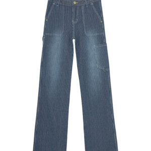 Indian Blue Jeans Bukser - Wide - Blueprint
