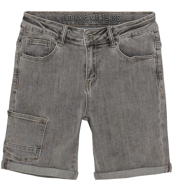 Indian Blue Jeans Denimshorts - Grå