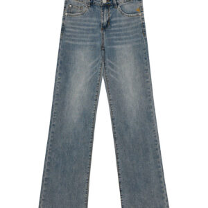 Indian Blue Jeans Jeans - Wide Fit - Damaged Light Denim